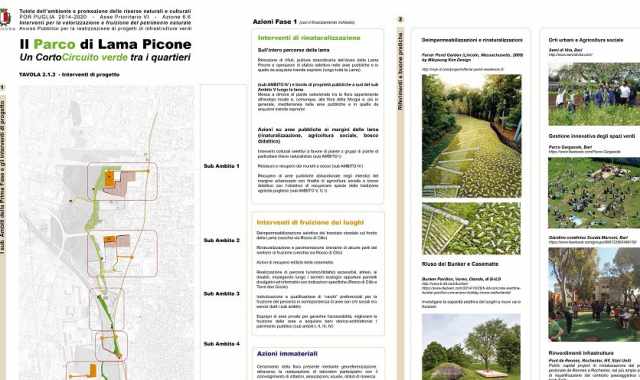 Bari, finanziato il progetto per il parco di Lama Picone